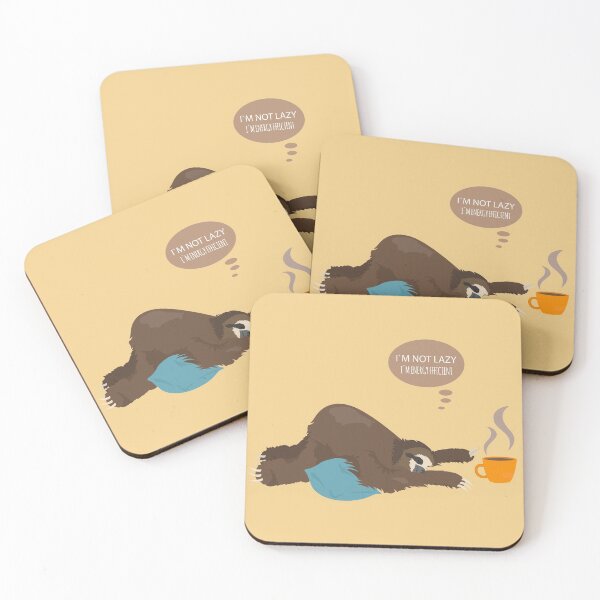 Item preview, Energy Efficient Sloth designed and sold by Orangegrph.