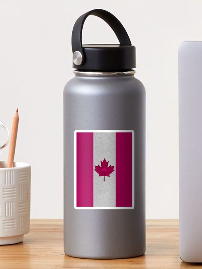 Thumbnail 1 of 3, Sticker, Canada Flag - 2 designed and sold by VkCases.