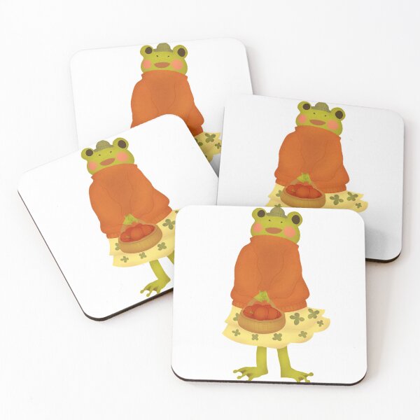 Item preview, Karla the frog in the fall picking apples designed and sold by jadefujiwara.