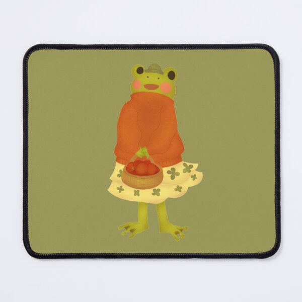 Item preview, Karla the frog in the fall picking apples designed and sold by jadefujiwara.