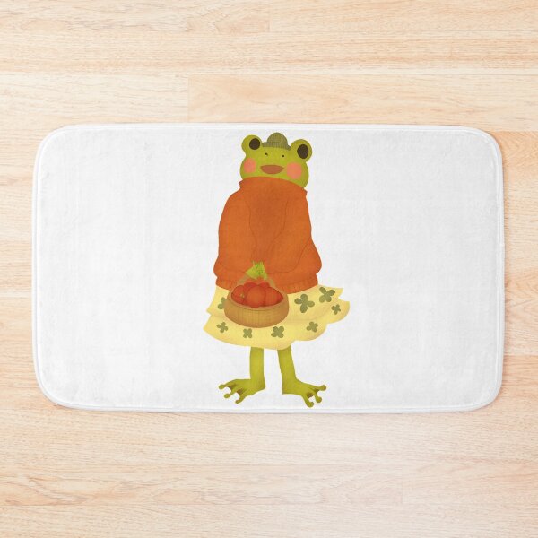 Item preview, Karla the frog in the fall picking apples designed and sold by jadefujiwara.