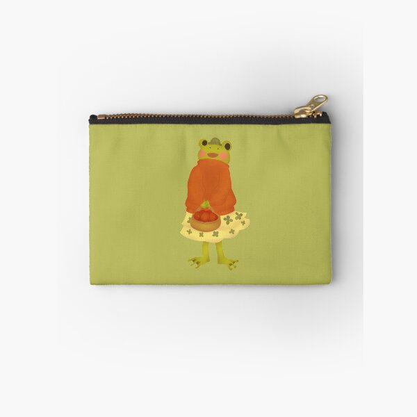 Item preview, Karla the frog in the fall picking apples designed and sold by jadefujiwara.