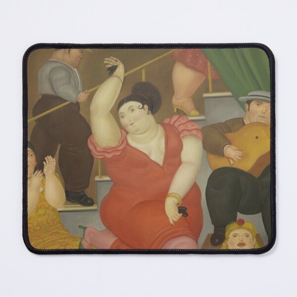 Item preview, Fernando Botero - Tablao Flamenco - Exhibition Poster designed and sold by stanleyclarkk.