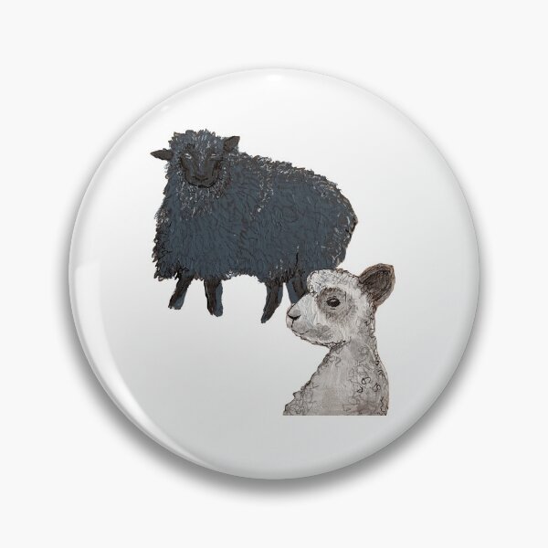 Item preview, Sheep Lamb (Cutout Version) designed and sold by AGuillotinette.