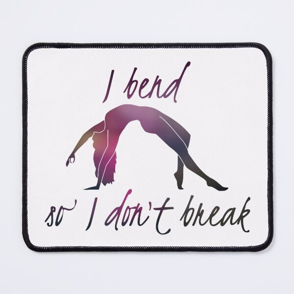 Item preview, I bend so I don't break yoga designed and sold by jimenaTM.