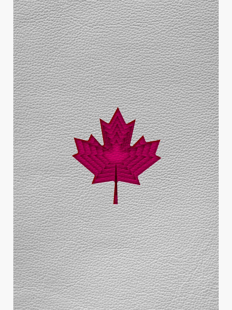 Thumbnail 3 of 3, Sticker, Canada Flag - 3 designed and sold by VkCases.
