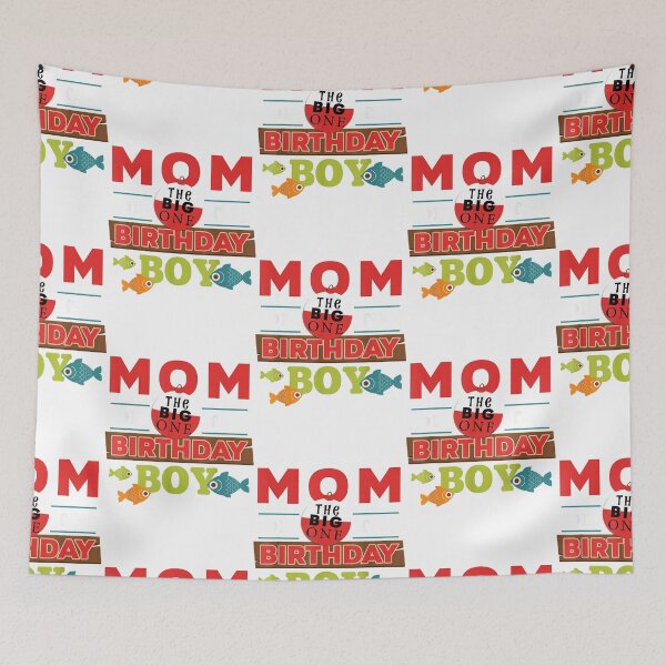 Item preview, Big One Fishing Theme Mom of the Birthday Boy designed and sold by MiloRogiras.