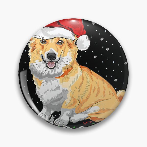 Item preview, Merry Christmas Santa Hat Matching Ugly Corgi Christmas designed and sold by MichaelAgree.