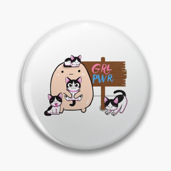 Item preview, Cat feminist, girl power! designed and sold by MiloRogiras.