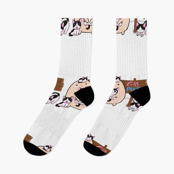 Item preview, Cat feminist, girl power! designed and sold by MiloRogiras.