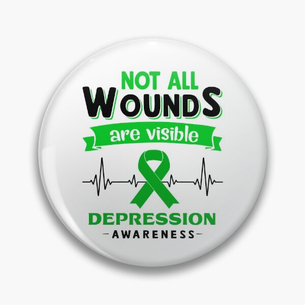 Item preview, Depression Awareness Not All Wounds Are Visible designed and sold by Victormoratalla.