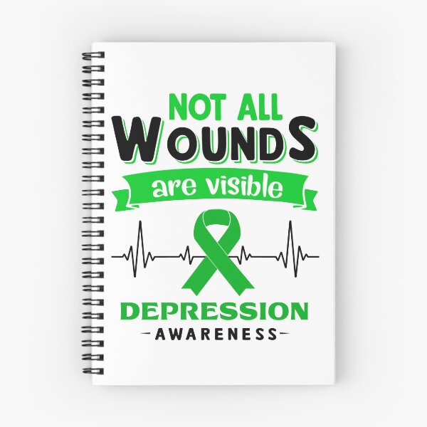 Item preview, Depression Awareness Not All Wounds Are Visible designed and sold by Victormoratalla.