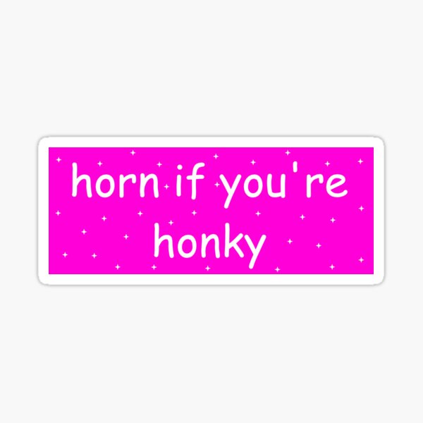 Sticker Car Horns Meme