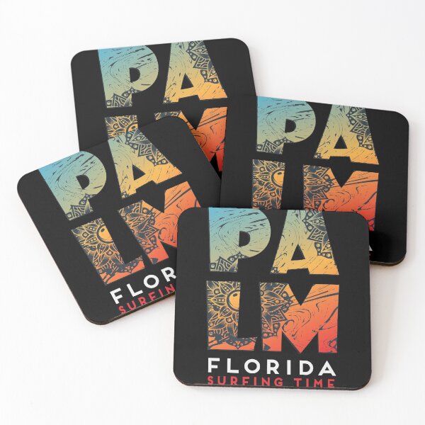 Item preview, palm florida surfing time designed and sold by designsmaster99.
