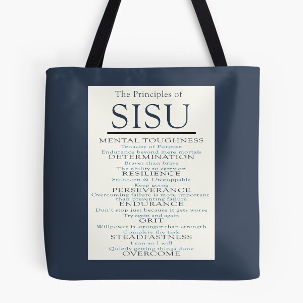 Item preview, Póster motivacional SISU designed and sold by Microwhites.