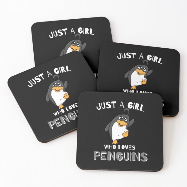 Item preview, Just a girl who loves penguins designed and sold by ni3ma.
