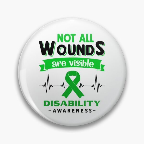 Item preview, Disability Awareness Not All Wounds Are Visible designed and sold by Victormoratalla.