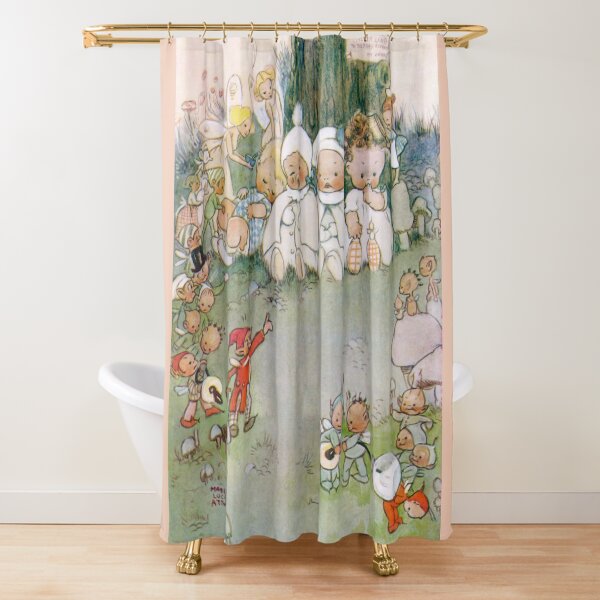 Item preview, Fairies Taking Care of Babies Peter Pan and Wendy Mabel Lucie Attwell designed and sold by RedCapeTales.