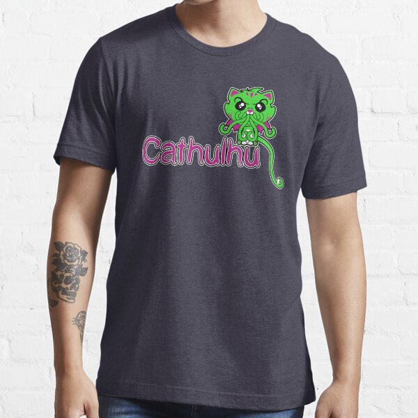 Cathulhu (Lovecraft Loves Cats!) Essential T-Shirt