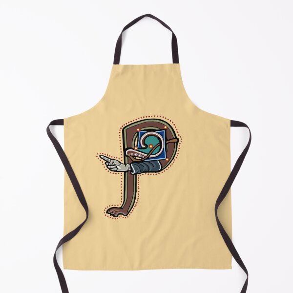Item preview, Letter P Manicule W 14C Maastricht Psalter parody designed and sold by Donnahuntriss.