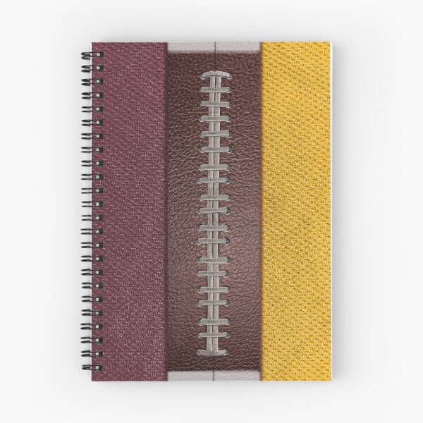 Item preview, Football Burgundy and Gold Team Spirit Patch designed and sold by Michele Engling.