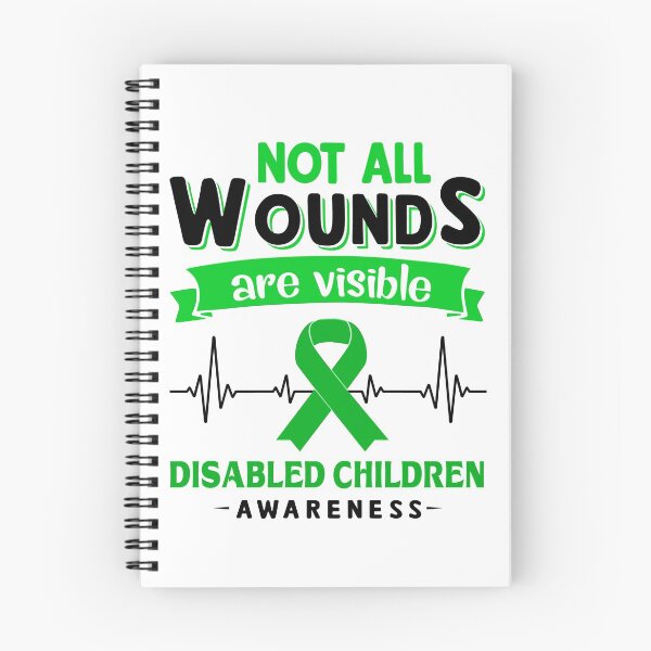 Item preview, Disabled Children Awareness Not All Wounds Are Visible designed and sold by Victormoratalla.