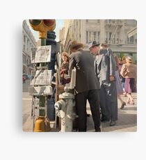 Morning after Pearl Harbor, San Francisco. Metal Print