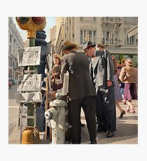 Morning after Pearl Harbor, San Francisco. Photographic Print