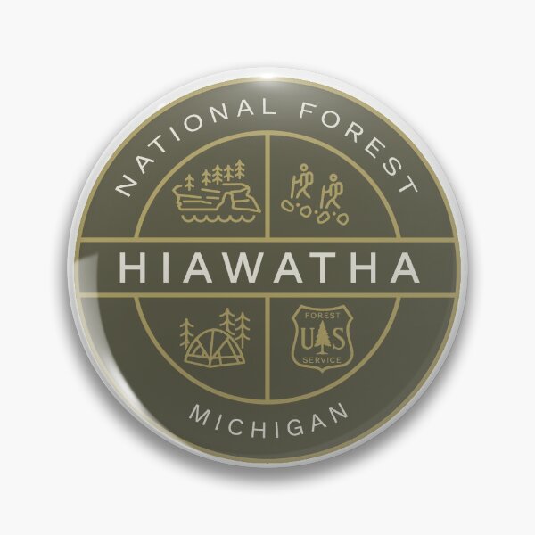 Item preview, Hiawatha National Forest Heraldic Logo designed and sold by VanyaKar.