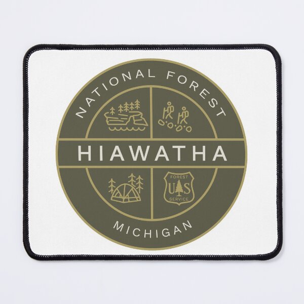 Item preview, Hiawatha National Forest Heraldic Logo designed and sold by VanyaKar.