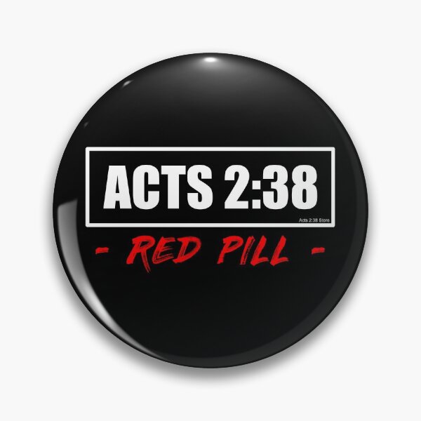 Item preview, Acts 2:38 - Red Pill - Our Red Hot Design Ready Now! designed and sold by a238c.