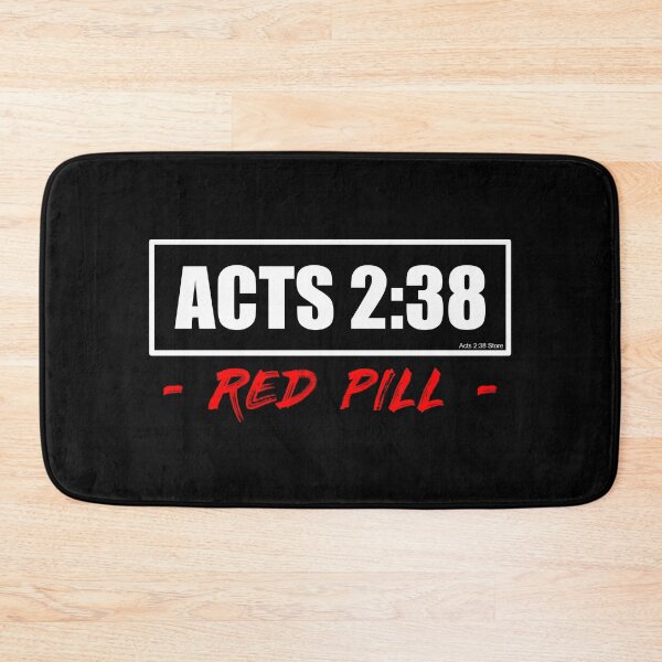 Item preview, Acts 2:38 - Red Pill - Our Red Hot Design Ready Now! designed and sold by a238c.