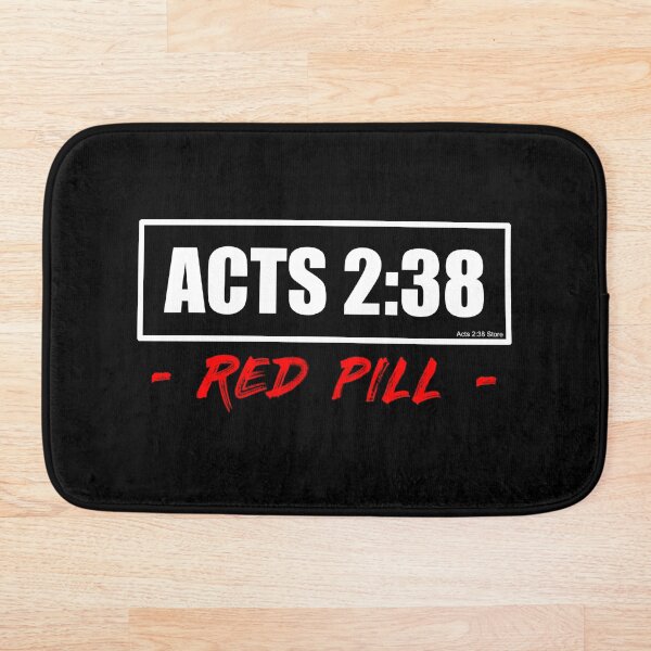 Artikelvorschau, Apostelgeschichte 2:38 - Red Pill - Unser glühendes Design ist jetzt fertig! entworfen und verkauft von a238c.