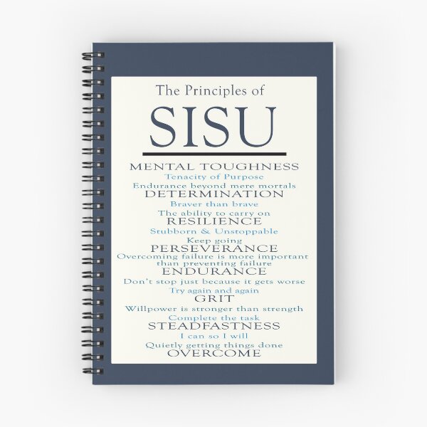 Item preview, SISU motivational poster designed and sold by Microwhites.