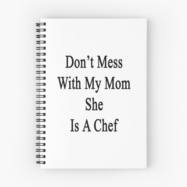 Item preview, Don't Mess With My Mom She Is A Chef  designed and sold by supernova23.