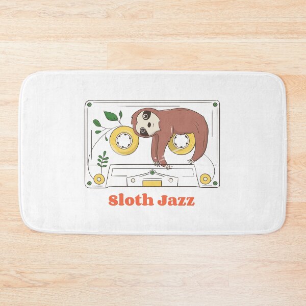 Item preview, Sloth Jazz Cassette tee design  designed and sold by lach3.