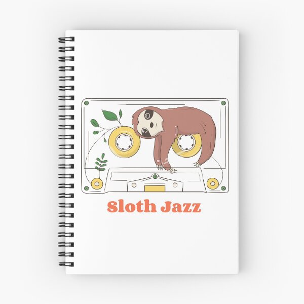 Item preview, Sloth Jazz Cassette tee design  designed and sold by lach3.