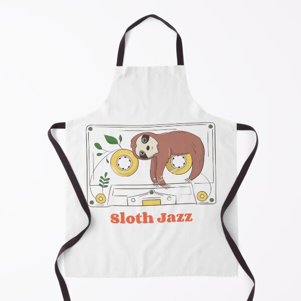 Item preview, Sloth Jazz Cassette tee design designed and sold by lach3.