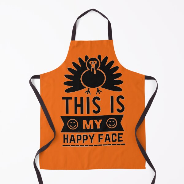 Item preview, This Is My Happy Face For Thanksgiving Day designed and sold by PaperDreamPod.