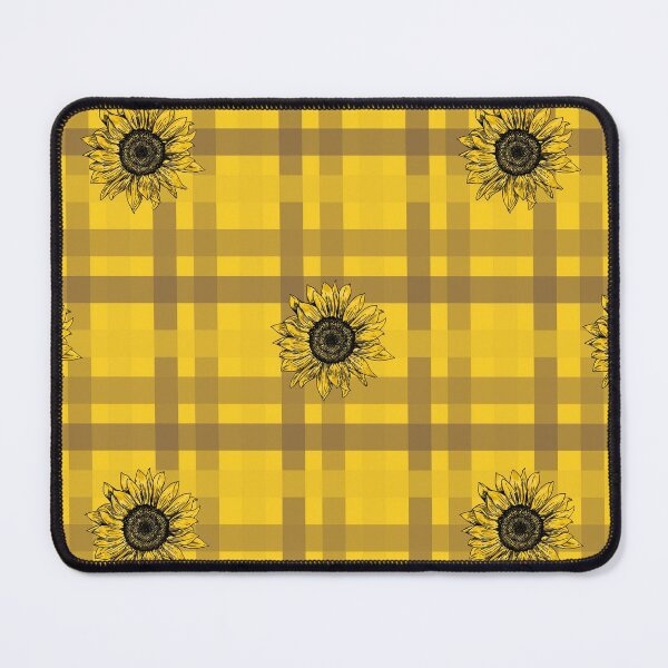 Item preview, Sunflower Gingham Pattern designed and sold by Moonshine Paradise.