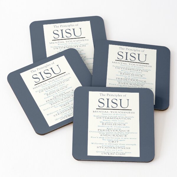 Item preview, SISU motivational poster designed and sold by Microwhites.