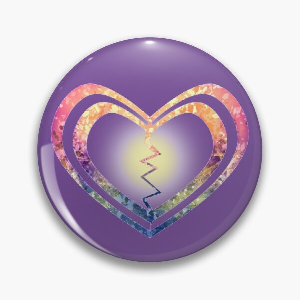Item preview, Glowing Cracked Heart designed and sold by Eleisea.