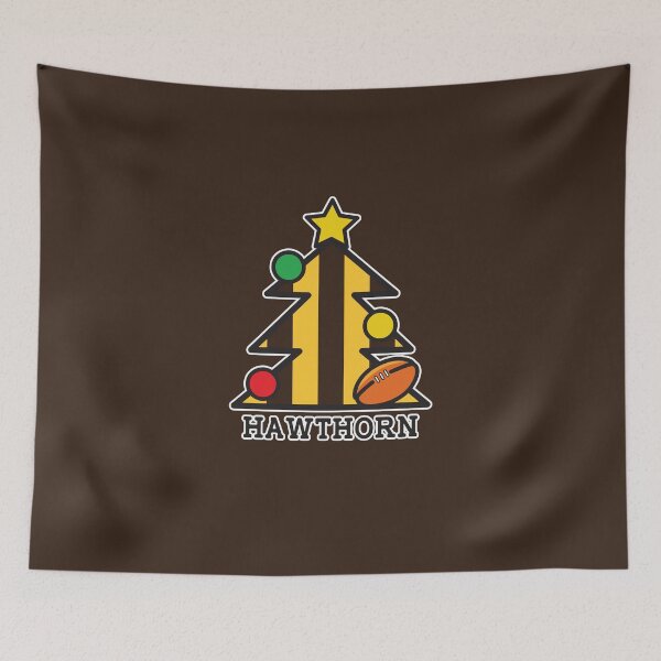 Item preview, “Merry Christmas Hawthorn” Christmas gift idea, T Shirts, Leggings, Mask, Apron, Eco Bag, phone case designed and sold by Ink Inc.