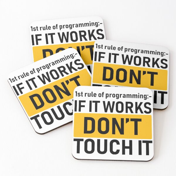 Item preview, First Rule Of Programming If It  designed and sold by enerationwear.