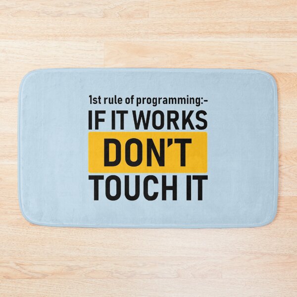 Item preview, First Rule Of Programming If It  designed and sold by enerationwear.