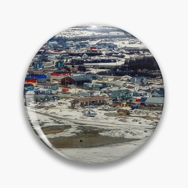 Item preview, Flying over the city of Kuujjuaq, Nunavik designed and sold by celinebisson.