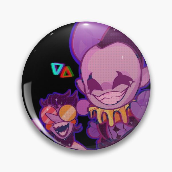 Item preview, Spamton & Jevil designed and sold by connithanwild.