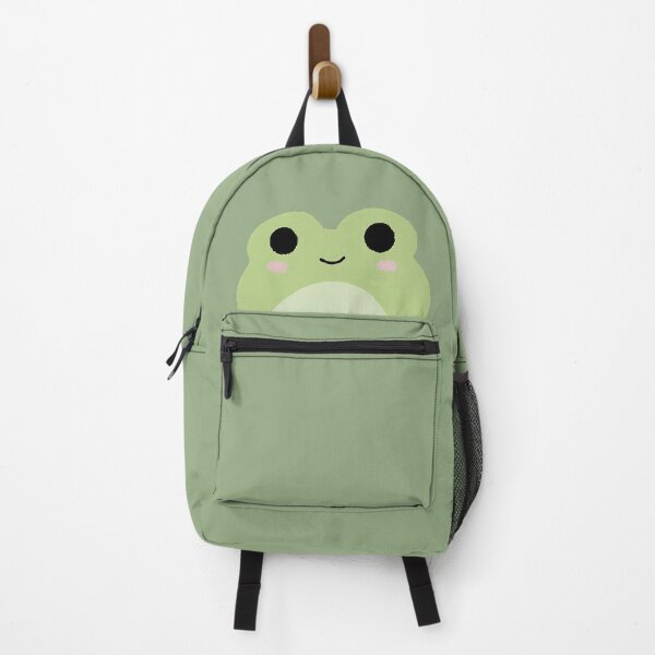 Aperçu de l'œuvre Sac à dos grenouille grenouille verte créée et vendue par crashhand.