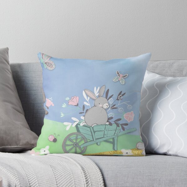 Item preview, Field of bunnies designed and sold by Lolly's Lane Shoppe.