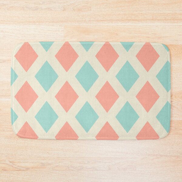 Item preview, vintage rhombus pattern in pastel colors designed and sold by martianred.